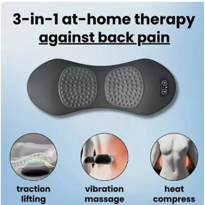 ThermoRelax – Almohada Lumbar con Calor y Masaje