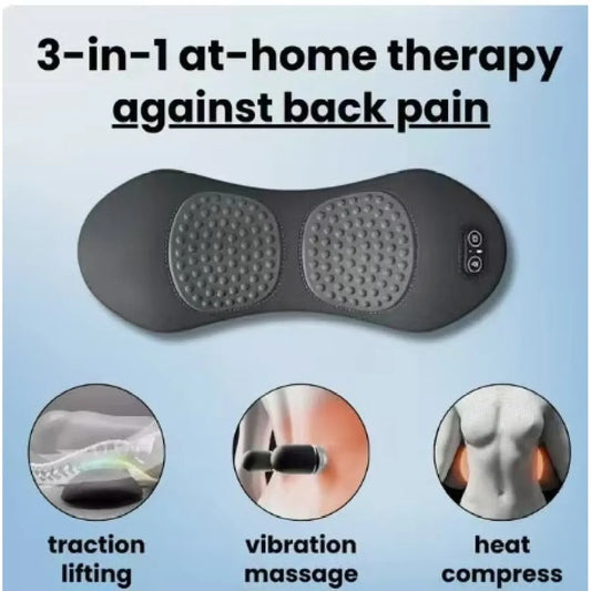 ThermoRelax – Almohada Lumbar con Calor y Masaje