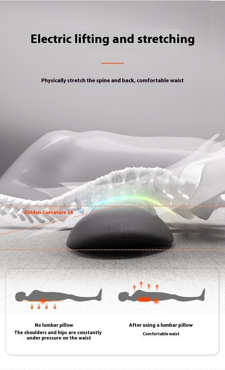 ThermoRelax – Almohada Lumbar con Calor y Masaje