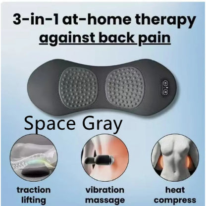 ThermoRelax – Almohada Lumbar con Calor y Masaje