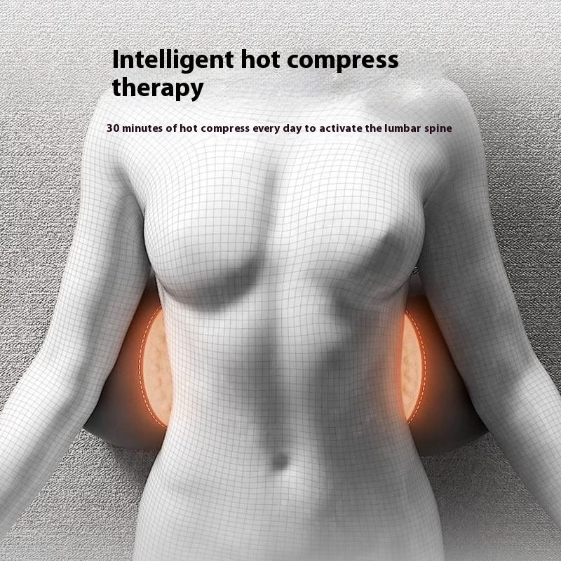 ThermoRelax – Almohada Lumbar con Calor y Masaje
